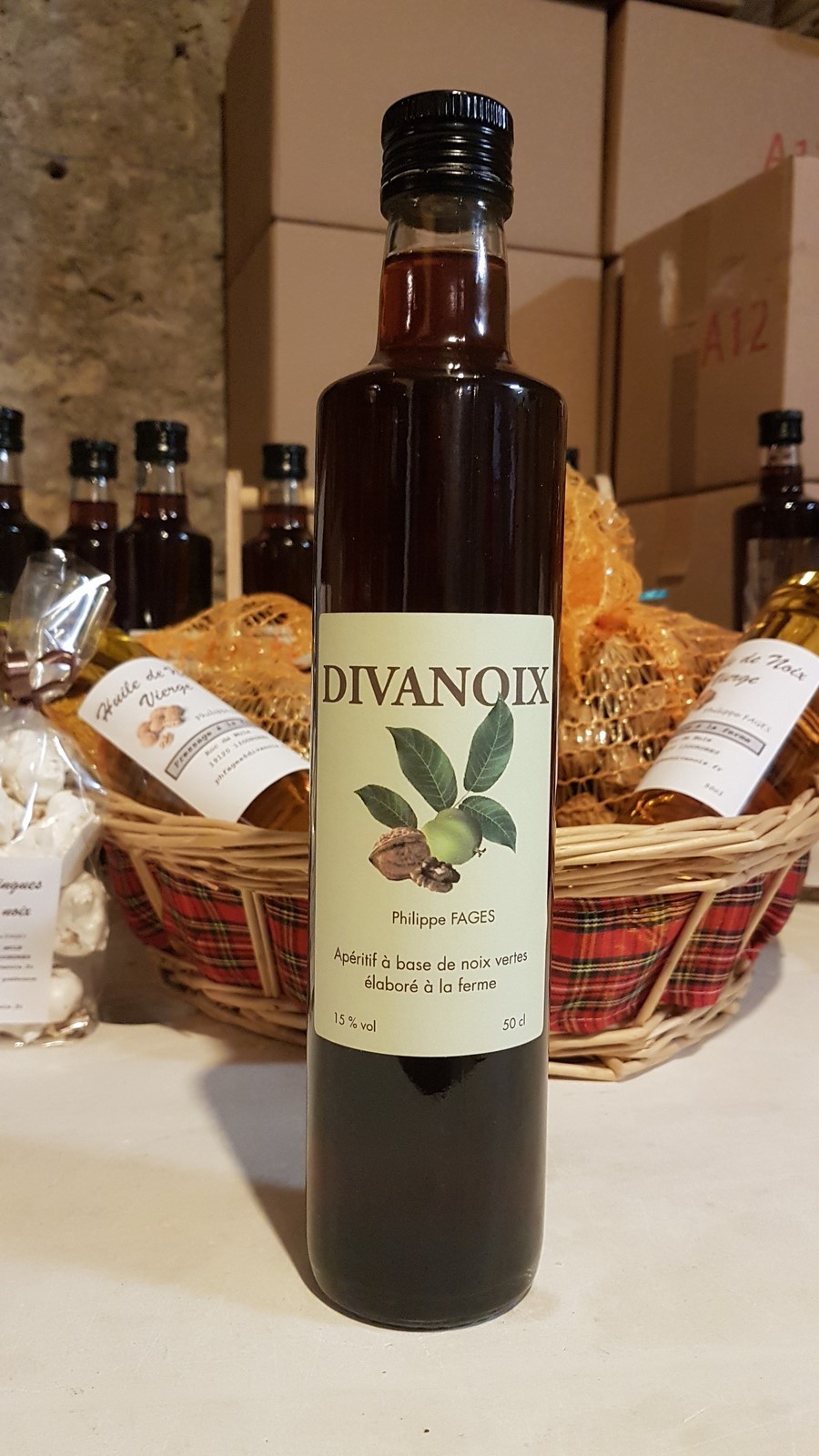 Apéritif vin de noix Divanoix 50cl